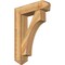 Ekena Millwork Westlake Arts and Crafts Rough Sawn Bracket w/ Offset Brace, Western Red Cedar, 8"W x 30"D x 42"H BKT0806X30X42WTL03RWR - alternate 1